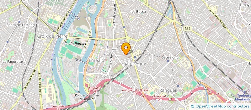 localisation de l'entreprise BIG MAHINA  TOULOUSE
