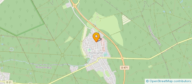 localisation de l'entreprise BIG MASTER  PONTCARRE