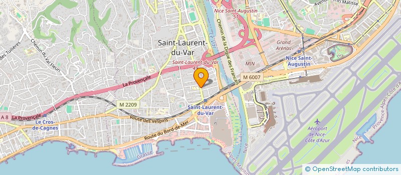 localisation de l'entreprise BIG MATIC à SAINT-LAURENT-DU-VAR