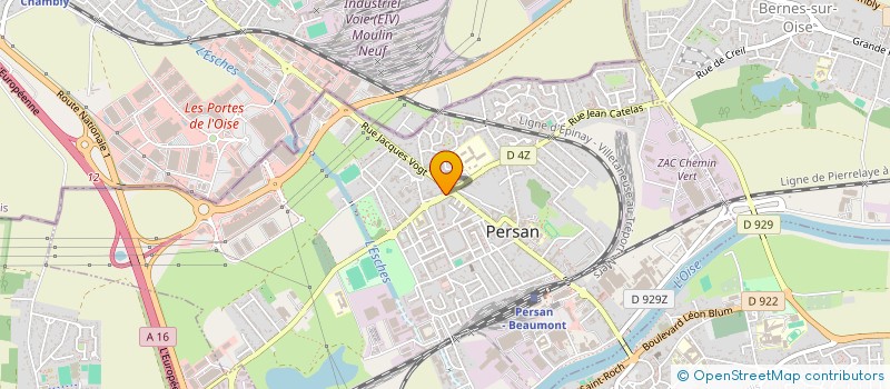 localisation de l'entreprise BIG MODE à PERSAN