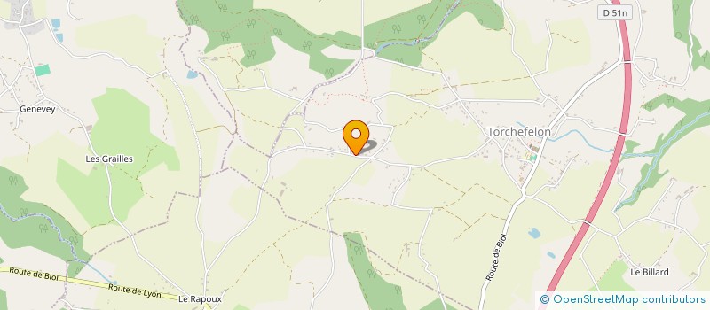 localisation de l'entreprise BIG-ONE  TORCHEFELON