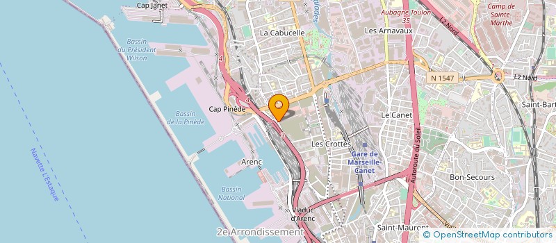 localisation de l'entreprise BIG-PHONE à MARSEILLE