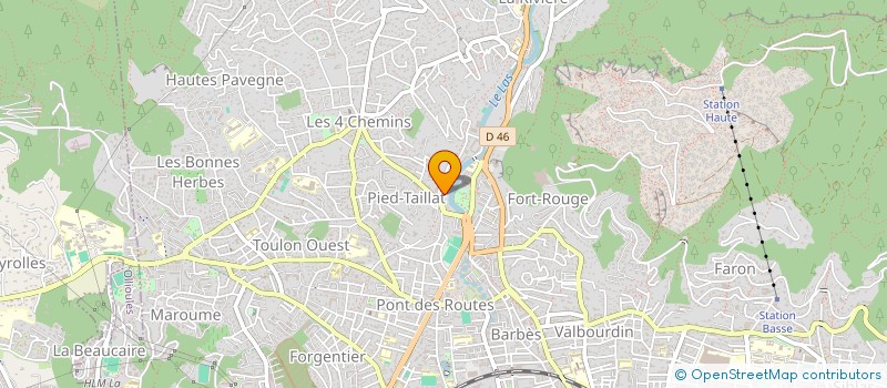 localisation de l'entreprise BIG PONT  TOULON