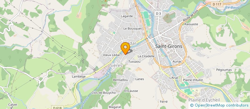 localisation de l'entreprise BIG PRY à SAINT-GIRONS