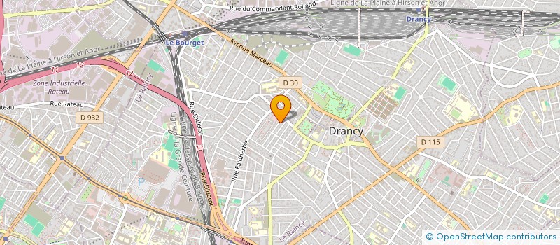 localisation de l'entreprise BIG RENOVATION  DRANCY