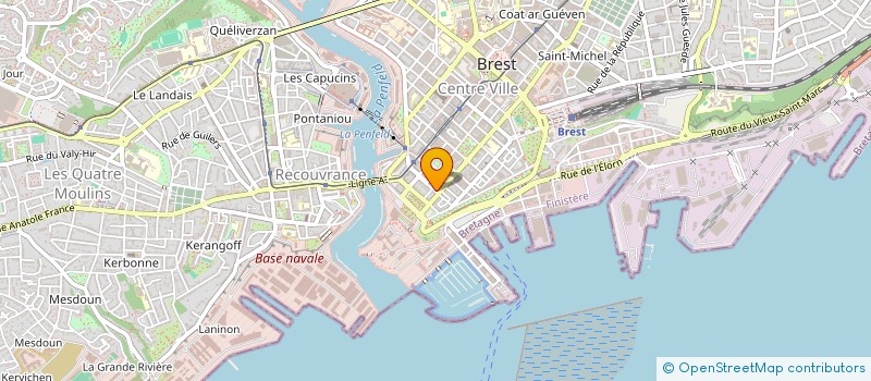 localisation de l'entreprise BIG RIO à BREST