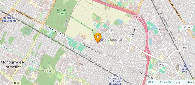 localisation de l'entreprise BIG S CONSULTING  LE PLESSIS-BOUCHARD