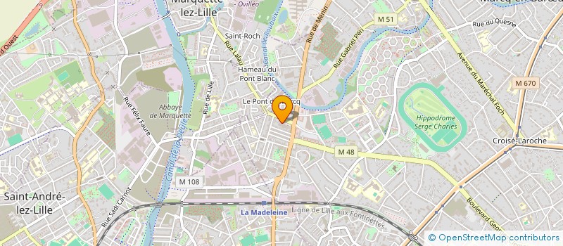 localisation de l'entreprise BIG SOLS à MARCQ-EN-BARŒUL