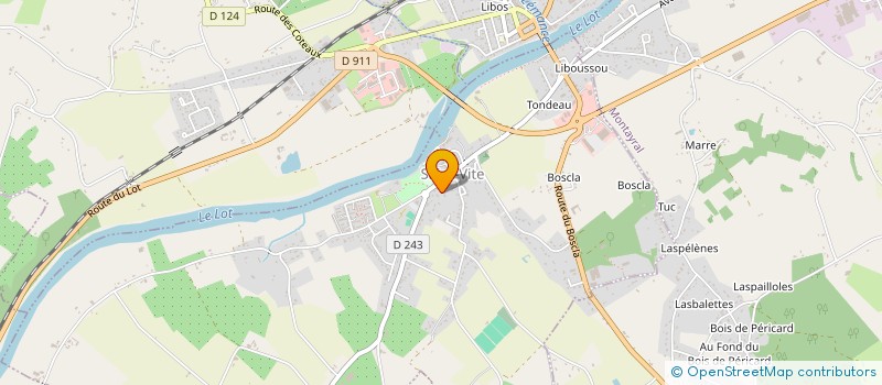 localisation de l'entreprise BIG SPOON RECORDS  SAINT-VITE