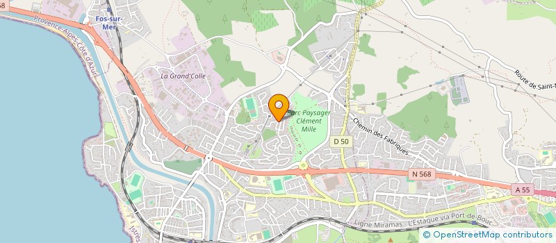 localisation de l'entreprise BIG SUR  PORT-DE-BOUC