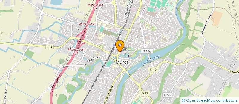 localisation de l'entreprise BIG TORNADO  MURET