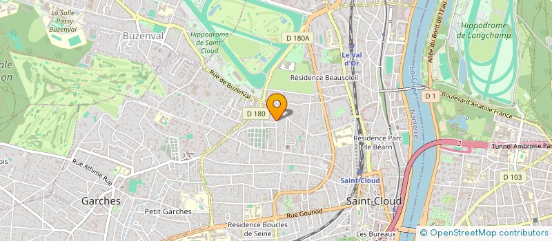 localisation de l'entreprise BIG TWIN CONNECTION SARL  SAINT-CLOUD