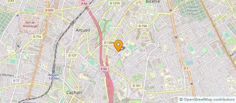 localisation de l'entreprise BIG VALUE SYSTEM  CACHAN