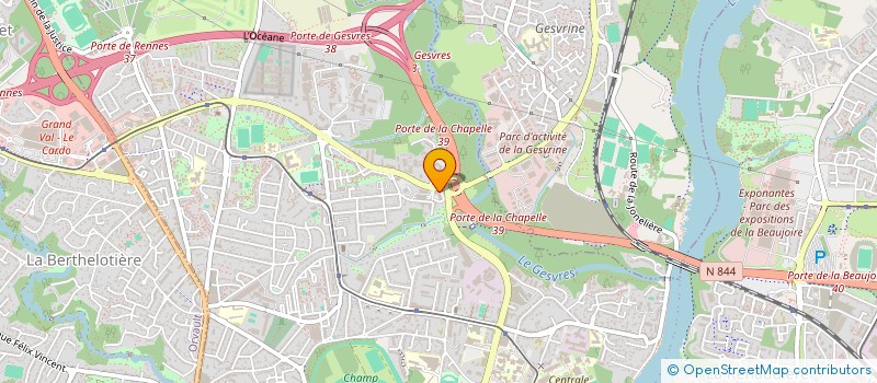 localisation de l'entreprise BIG WEST 3X3 à NANTES