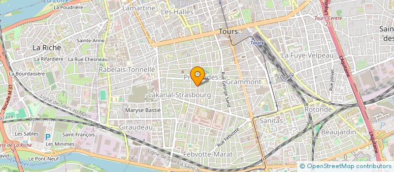 localisation de l'entreprise BIGA  TOURS