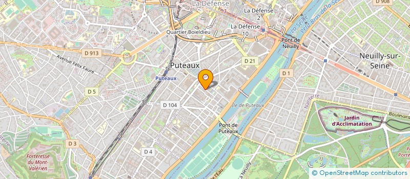 localisation de l'entreprise BIGA INTERNATIONAL à PUTEAUX