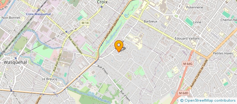 localisation de l'entreprise BIGAMAC  CROIX