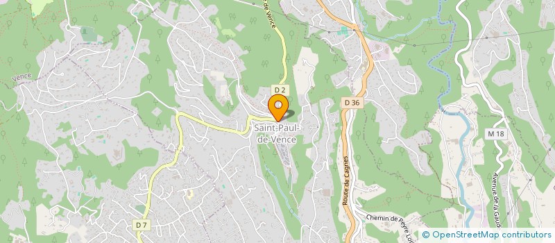 localisation de l'entreprise BIGARADE à SAINT-PAUL-DE-VENCE
