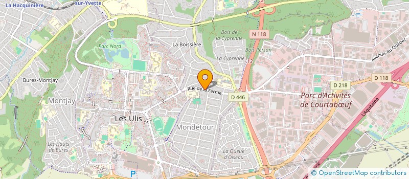 localisation de l'entreprise BIGARDS IT  ORSAY