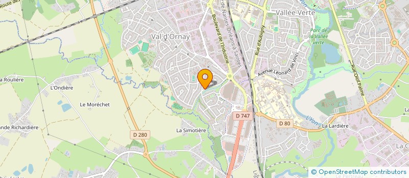 localisation de l'entreprise BIGARRENA à ROCHE SUR YON (LA)