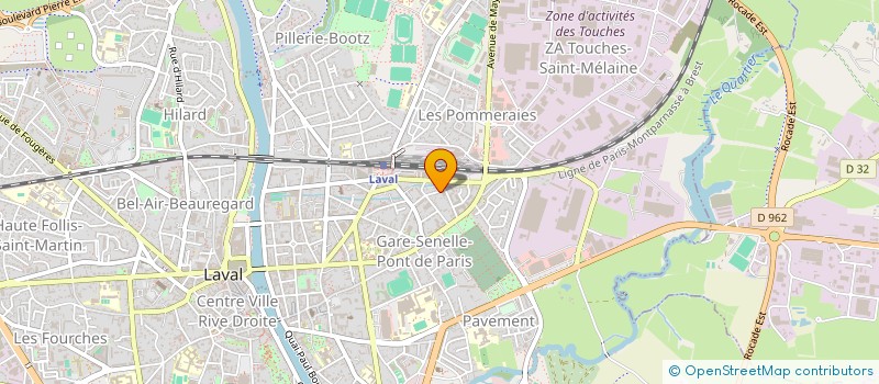 localisation de l'entreprise BIGBANG MEDIA à LAVAL
