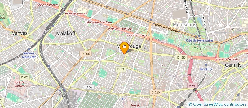 localisation de l'entreprise BIGBOYSCAR à MONTROUGE
