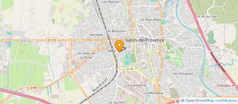 localisation de l'entreprise BIGC  SALON-DE-PROVENCE