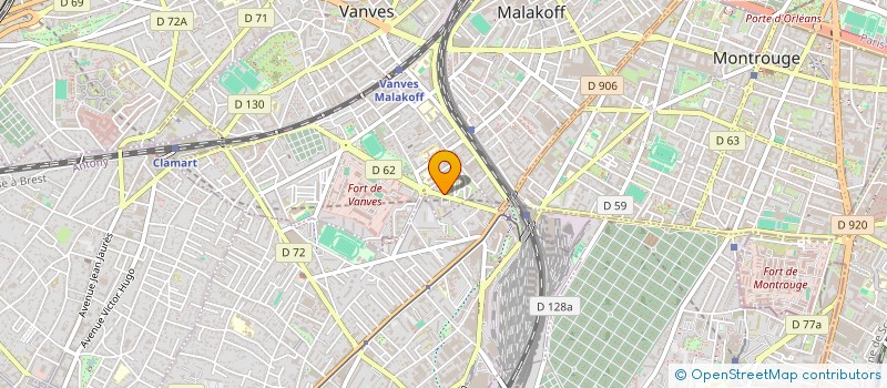 localisation de l'entreprise BIGDESTOCK à MALAKOFF