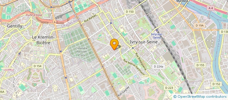 localisation de l'entreprise BIGDISCOUNTERONLINE  IVRY-SUR-SEINE