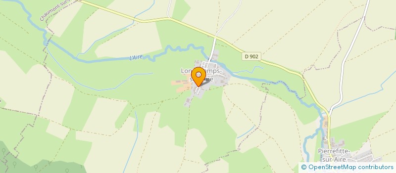 localisation de l'entreprise BIGEARD EURL à LONGCHAMPS-SUR-AIRE