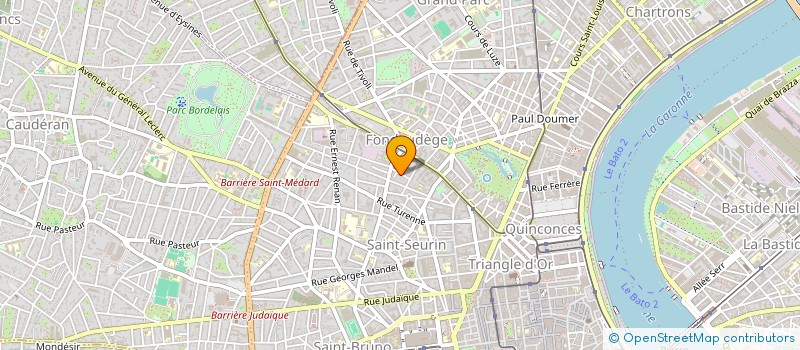 localisation de l'entreprise BIGEARD EYSSON INDIVISION  BORDEAUX