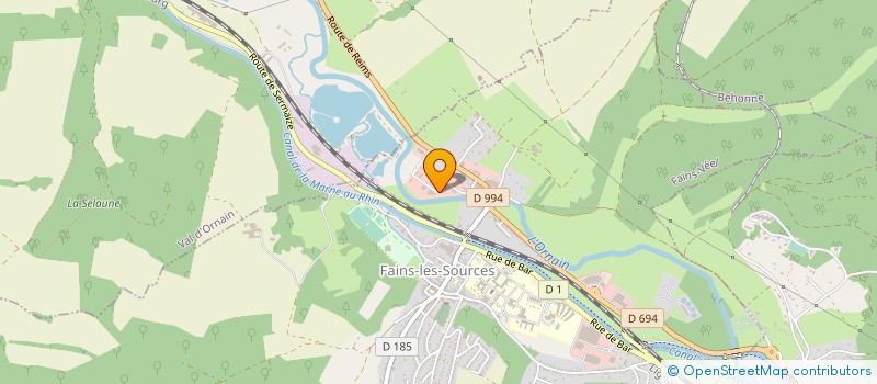 localisation de l'entreprise BIGEARD TRANSPORTS ET SERVICES à FAINS-VEEL
