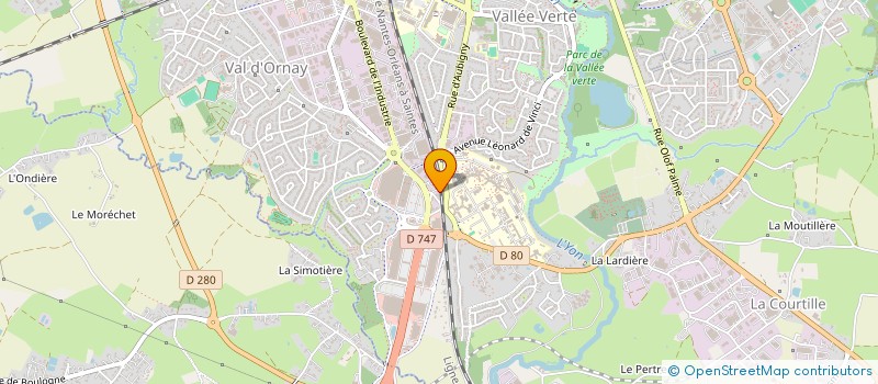 localisation de l'entreprise BIGENDJUN  LA ROCHE-SUR-YON