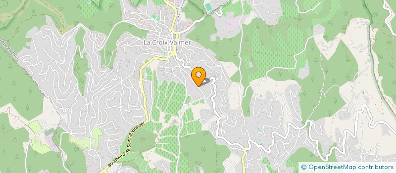 localisation de l'entreprise BIGENI IMMO  LA CROIX-VALMER