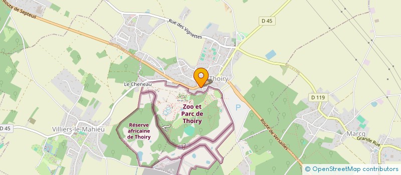 localisation de l'entreprise BIGER  THOIRY