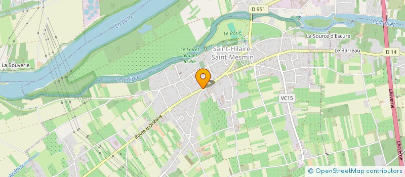 localisation de l'entreprise BIGFAT  SAINT-HILAIRE-SAINT-MESMIN