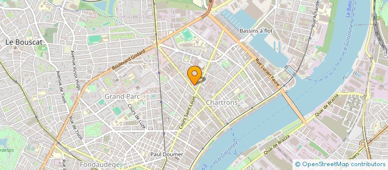 localisation de l'entreprise BIGFIVE COWORKING  BORDEAUX