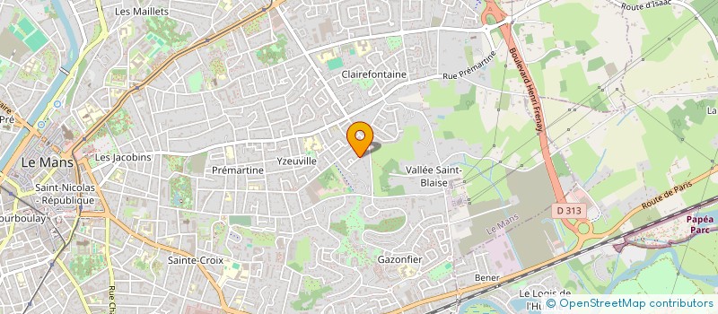 localisation de l'entreprise BIGFOOT SPORTS  LE MANS