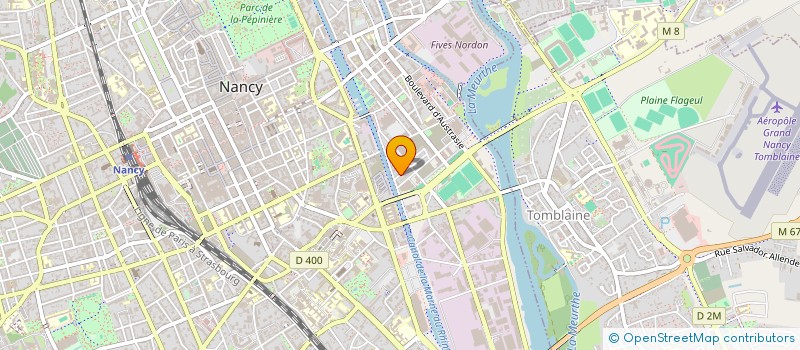 localisation de l'entreprise BIGG BIZZ ENT.  NANCY