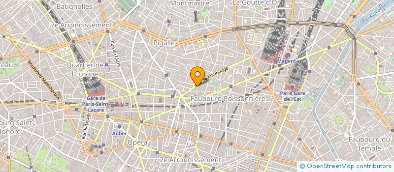 localisation de l'entreprise BIGGER THAN LIFE  PARIS