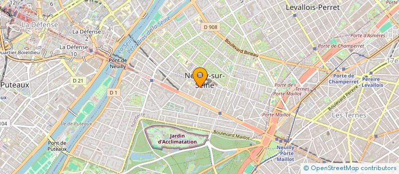 localisation de l'entreprise BIGGEST BAT à NEUILLY-SUR-SEINE