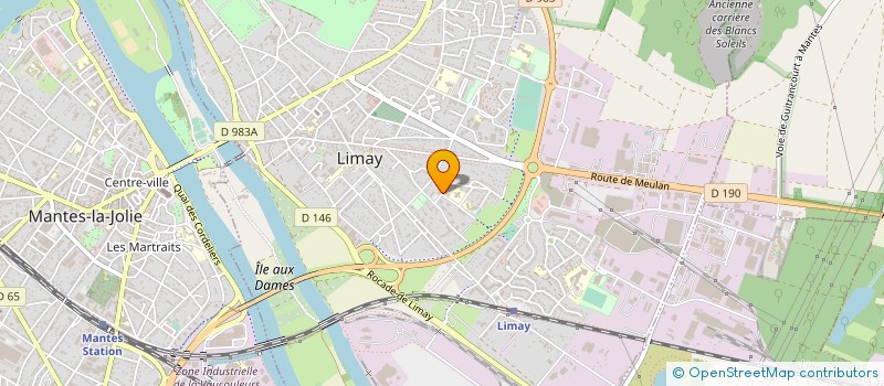 localisation de l'entreprise BIGGIE BARBER  LIMAY