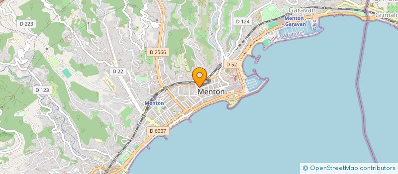 localisation de l'entreprise BIGIOTTO / STRIPOLLI  MENTON