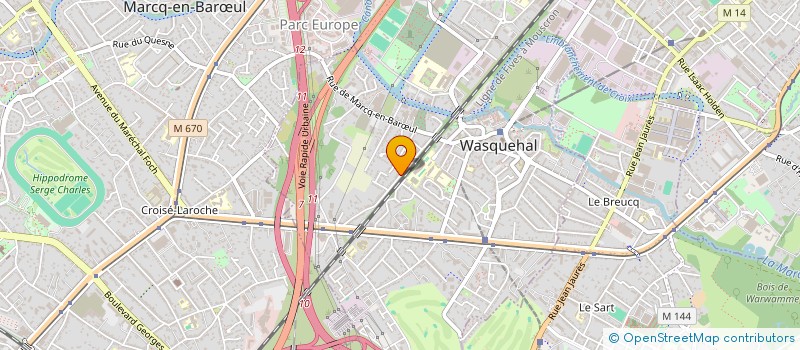 localisation de l'entreprise BIGJO  WASQUEHAL