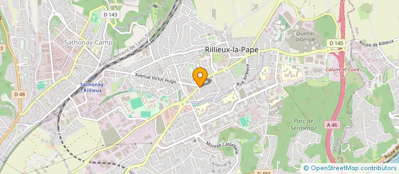 localisation de l'entreprise BIGMAMA  RILLIEUX-LA-PAPE