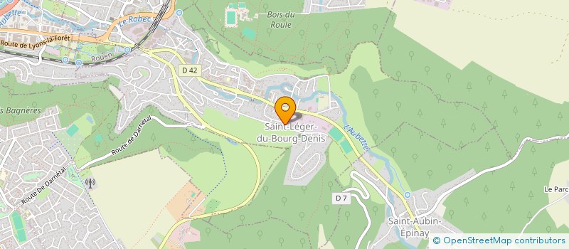 localisation de l'entreprise BIGNARD à SAINT-LEGER-DU-BOURG-DENIS