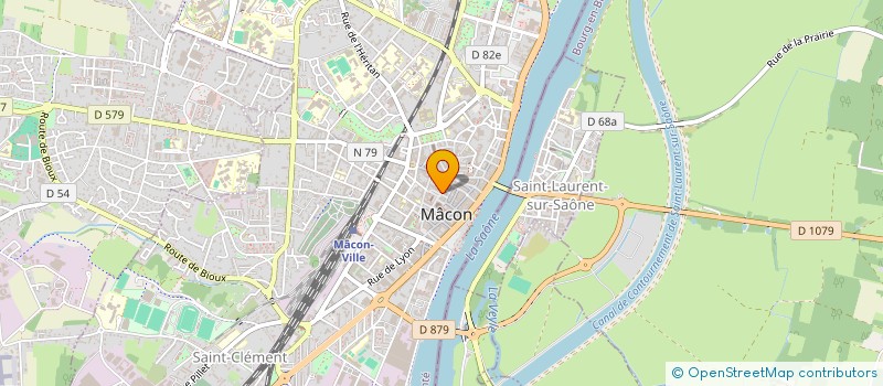 localisation de l'entreprise BIGNON  MACON