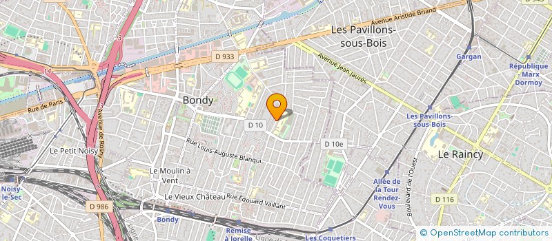 localisation de l'entreprise BIGO EXOTIQUE  BONDY