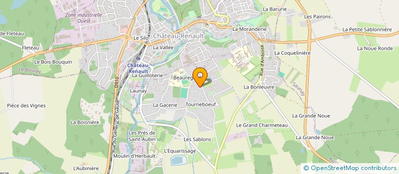 localisation de l'entreprise BIGOFEAT  AUZOUER-EN-TOURAINE