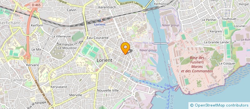 localisation de l'entreprise BIGOREL  LORIENT